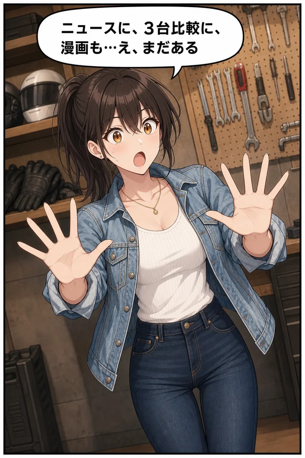 GARAGE 3、ひとことで言うと — 3コマ目