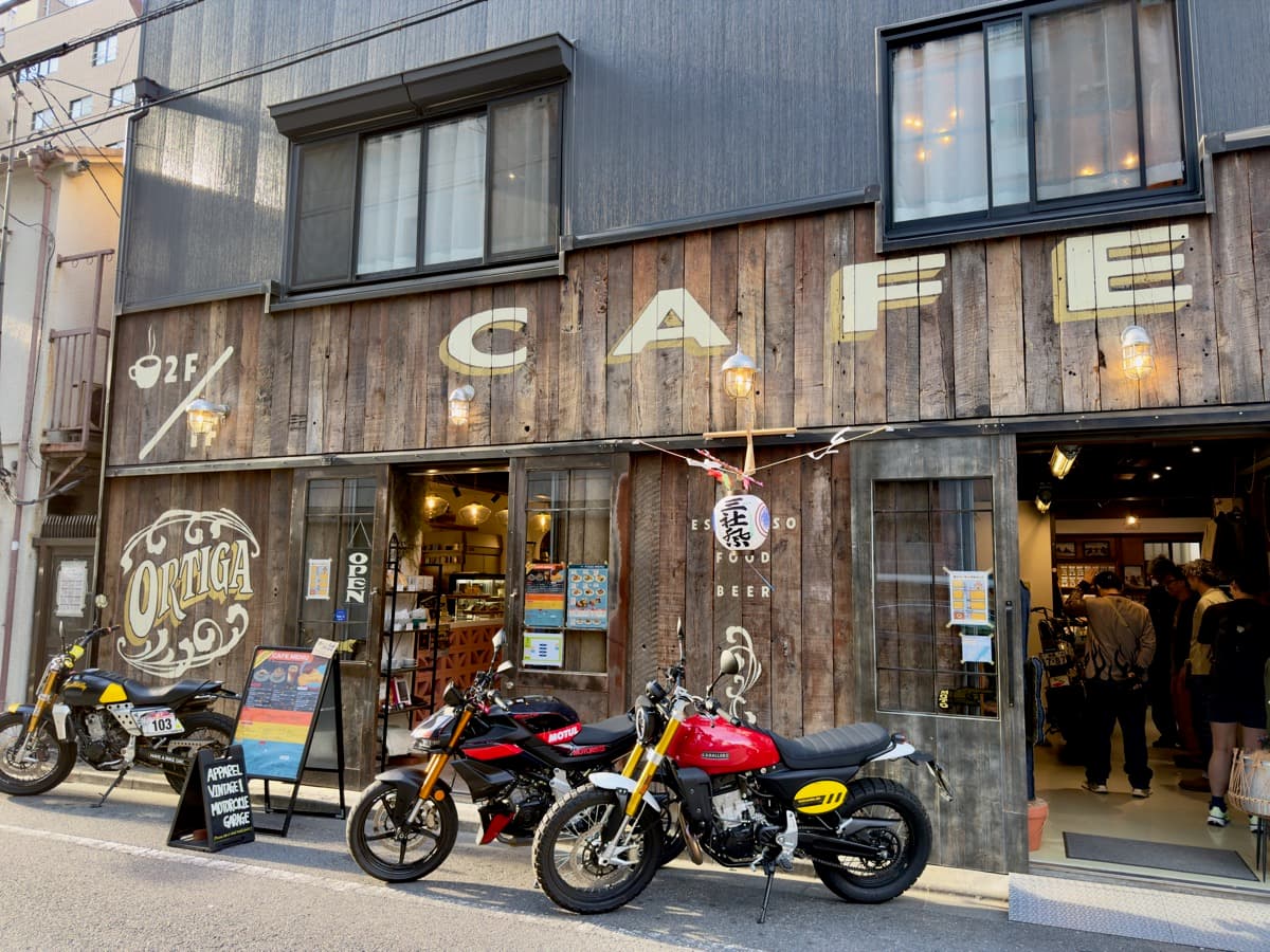 浅草のバイクカフェORTIGAへ!FANTIC CABALLEROに試乗してきた