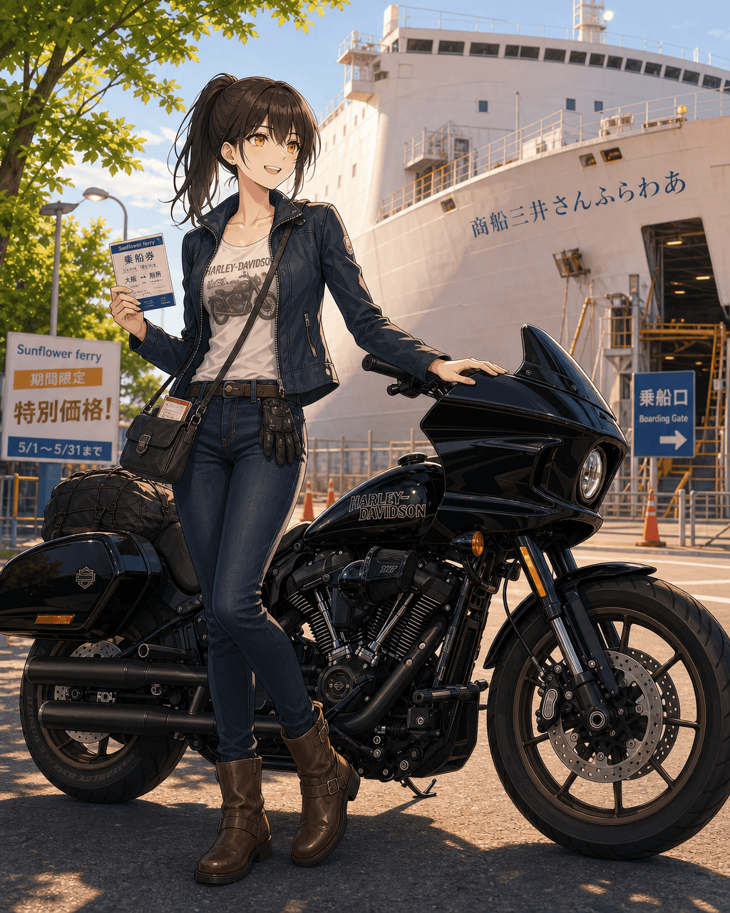 5月限定!さんふらわあのバイクフェリープランで九州ツーリングに行こう